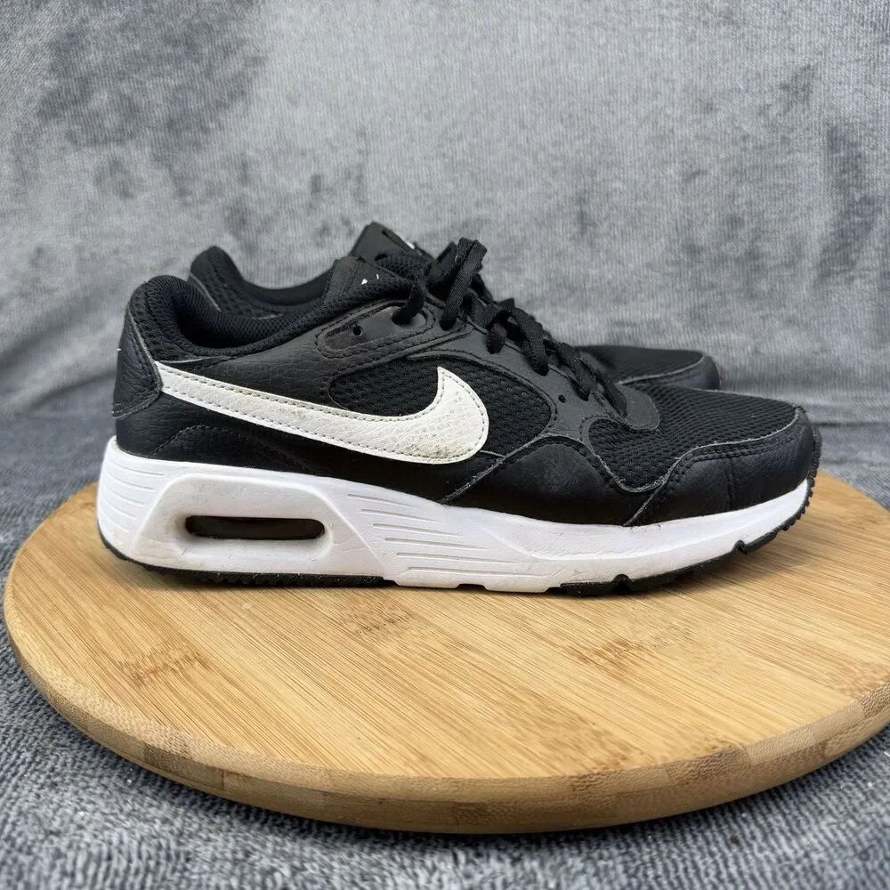 Nike Air Max SC Shoes Womens Size 6.5 Black White Running Sneakers CW4554-001